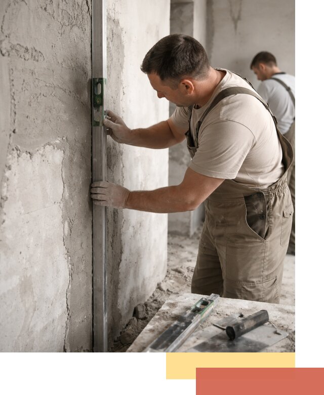 Установка штукатурных маяков в Нягани с гарантией качества