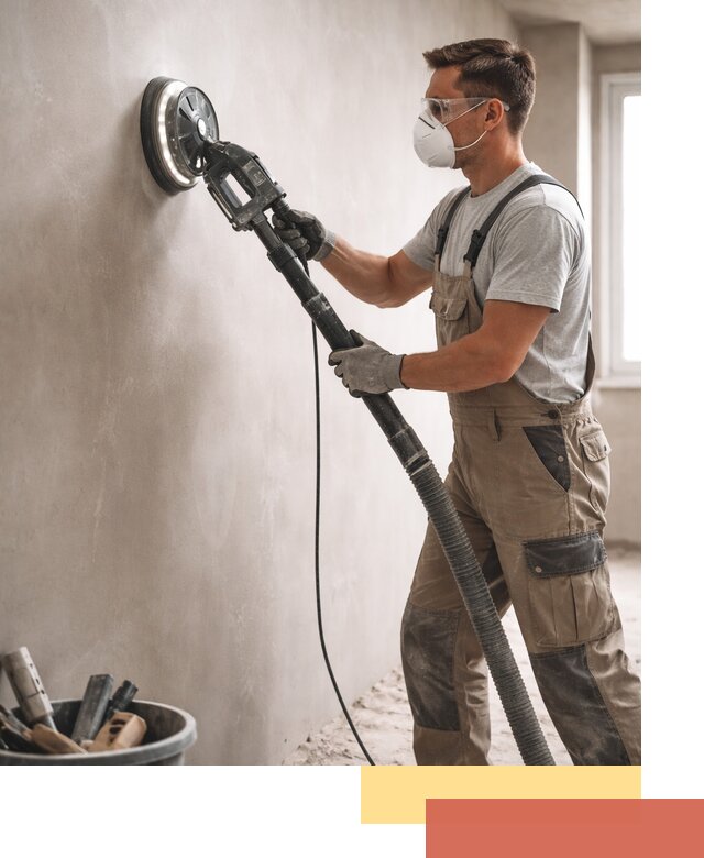 Профессиональная шлифовка стен в Нягани быстро и качественно