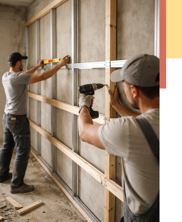 Устройство обрешетки под панели в Нягани от 2139 руб. — монтаж под ключ | ОТДЕЛОЧНИК-Нга