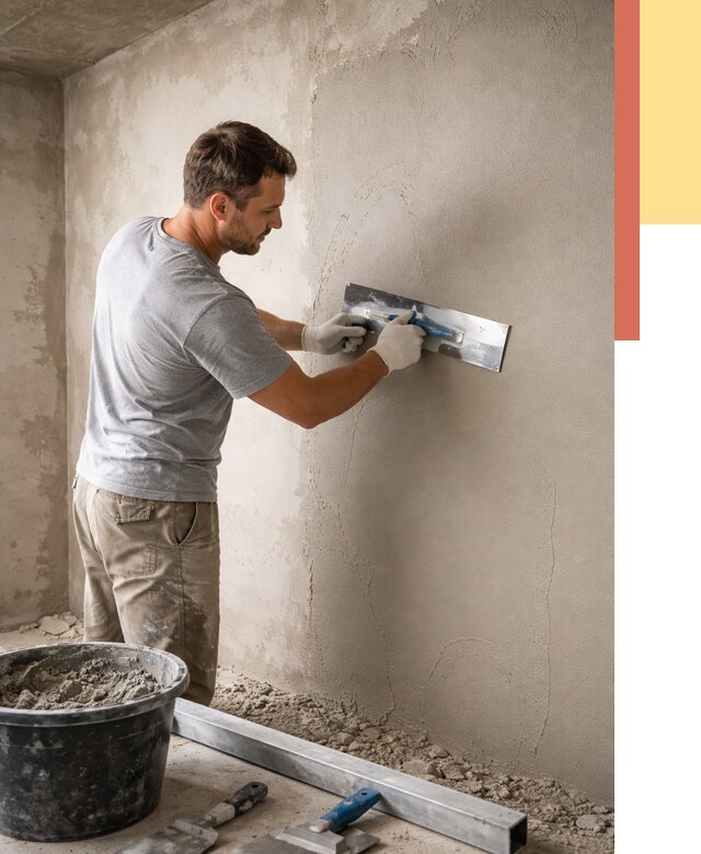 Штукатурка стен без маяков в Нягани от 7334 руб/м2 — услуги и цена | ОТДЕЛОЧНИК-Нга