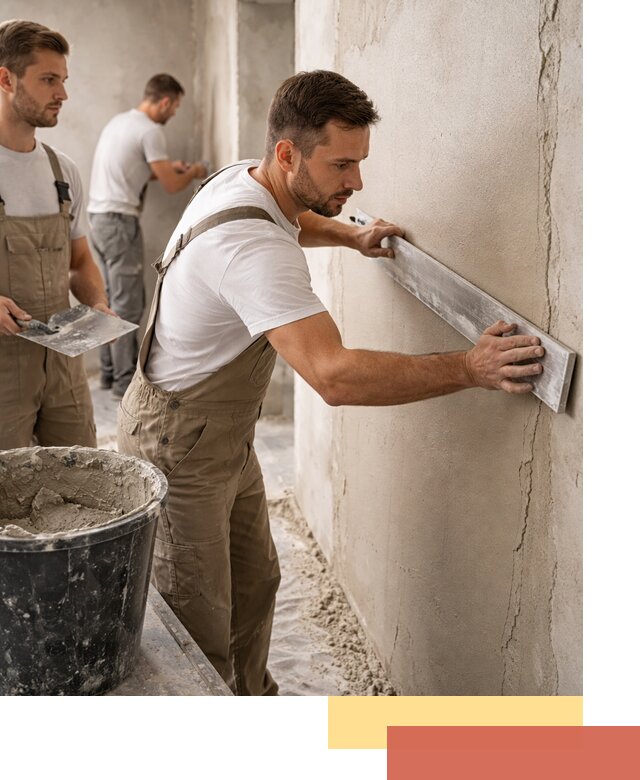 Штукатурка стен без маяков в Нягани быстро и качественно