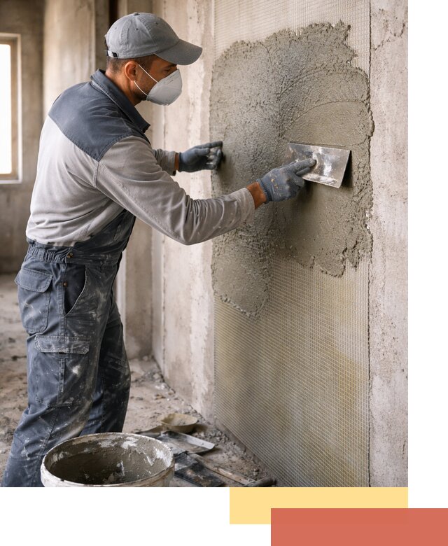 Штукатурка стен по сетке в Нягани под ключ качественно и быстро