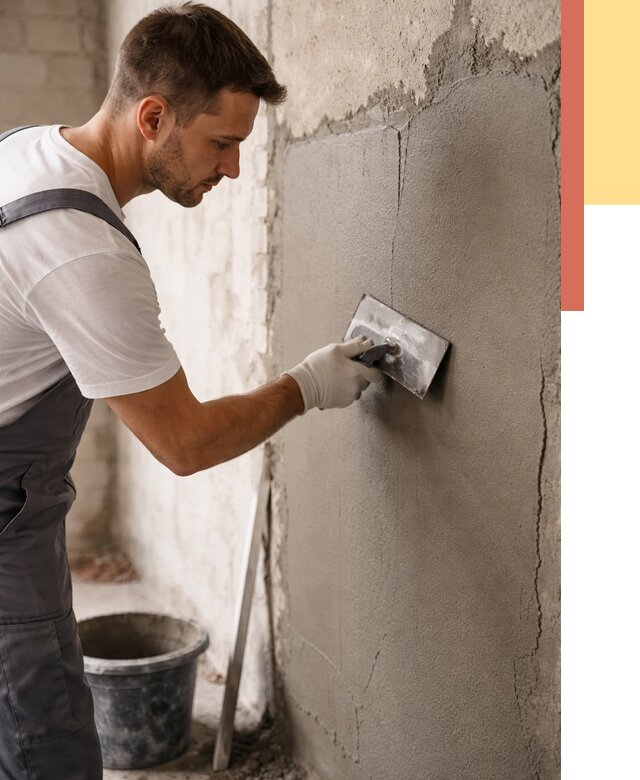 Штукатурка стен под плитку в Нягани от 4278 руб./м2 — выравнивание под плитку | ОТДЕЛОЧНИК-Нга