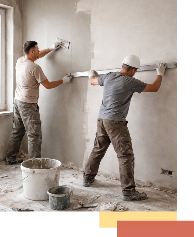 Штукатурка стен под покраску в Нягани качественно и быстро