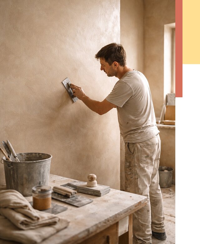 Марокканская штукатурка таделакт в Нягани под ключ от 4278 руб. | ОТДЕЛОЧНИК-Нга