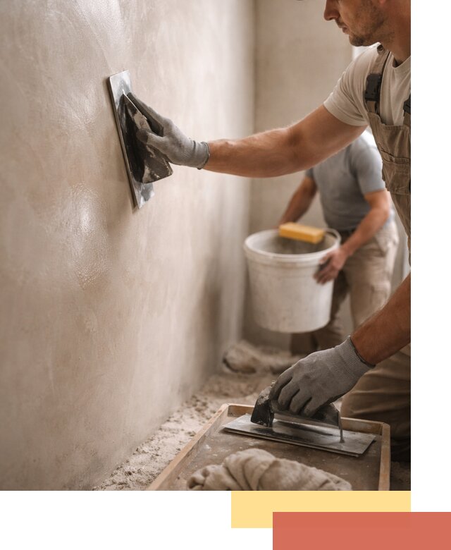 Нанесение марокканской штукатурки таделакт в Нягани