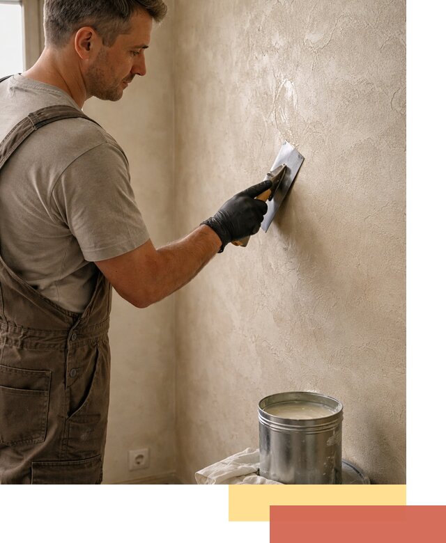 Нанесение воска на штукатурку в Нягани для защиты и блеска