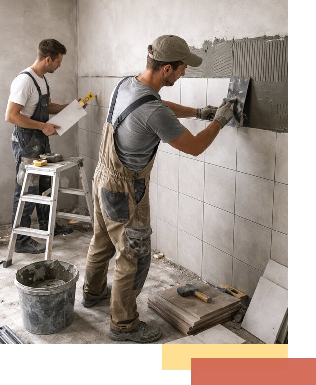 Укладка плитки на стены в Нягани профессионально и надежно