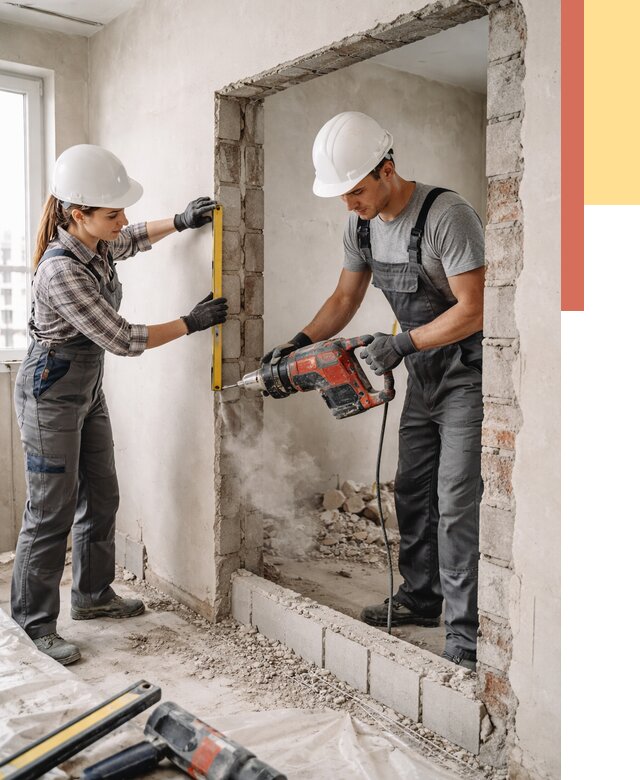 Создание проемов в стенах в Нягани от 6621 руб. — алмазная резка и расширение | ОТДЕЛОЧНИК-Нга