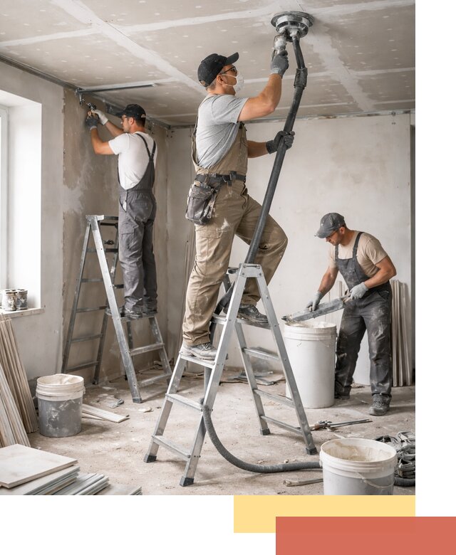 Ремонт потолка из гипсокартона в Нягани: быстрый и качественный монтаж