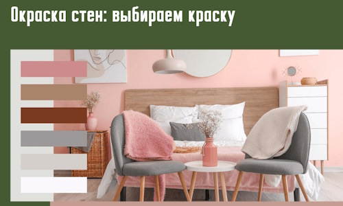 Окраска стен: выбираем краску в Нягани. 